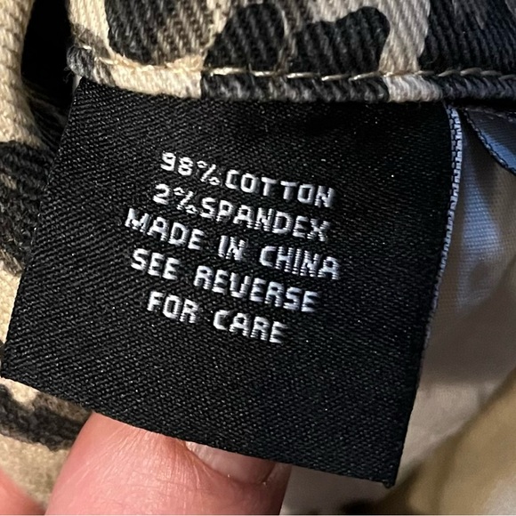 Nuggles Denim Leopard Print Overall Dress size XXL - Picture 14 of 16